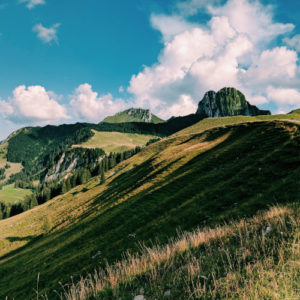 Landschaft in der Schweiz