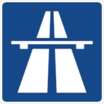 Verkehrszeichen: Autobahn